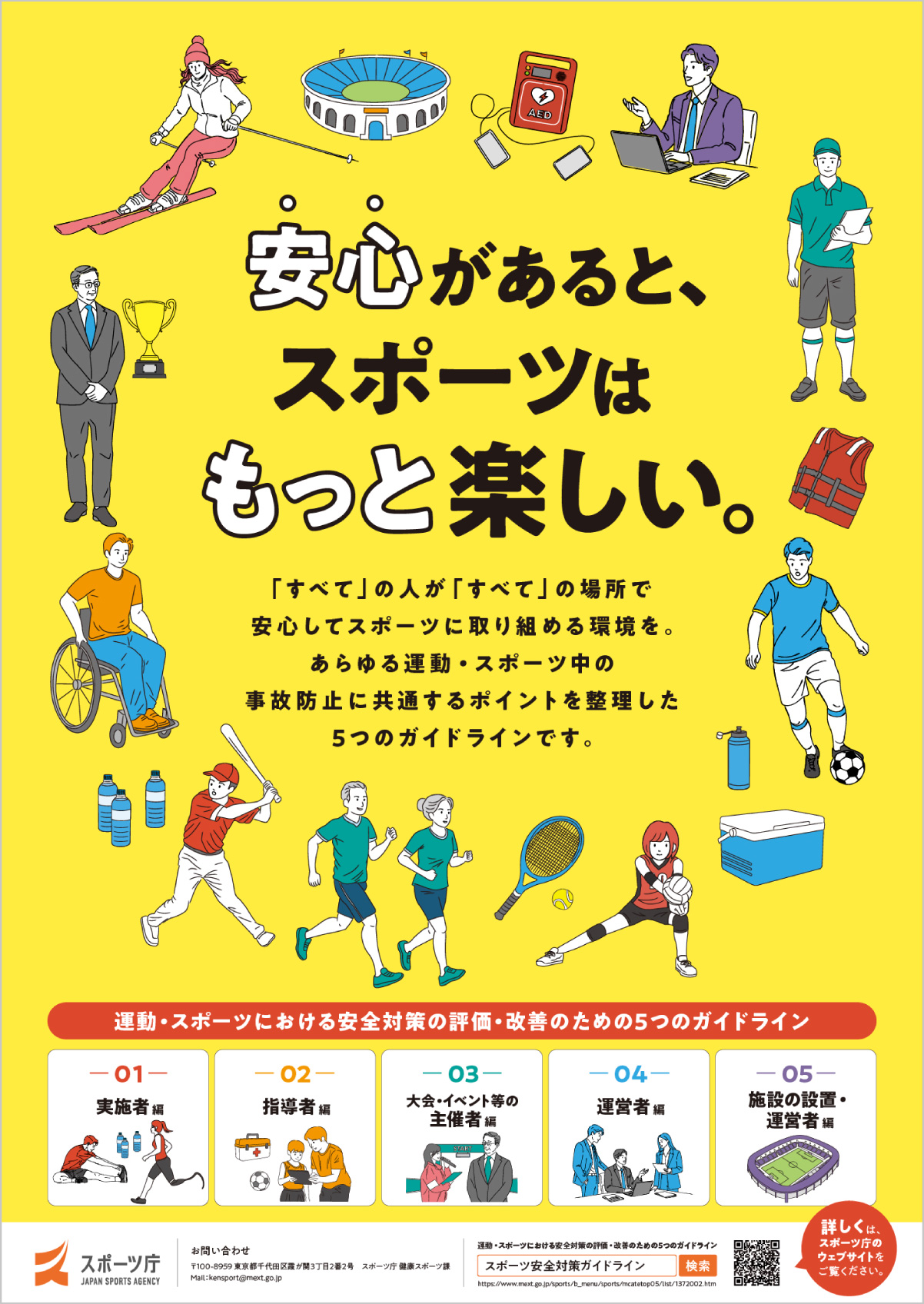 安全対策ガイドライン［ポスター/チラシ］